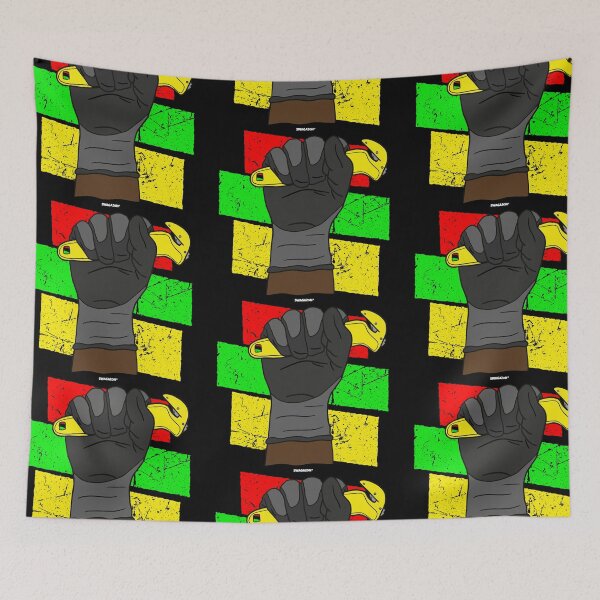 Item preview, Gloved Fist Coworker Swagazon Associate Black History Month designed and sold by Swagazon.