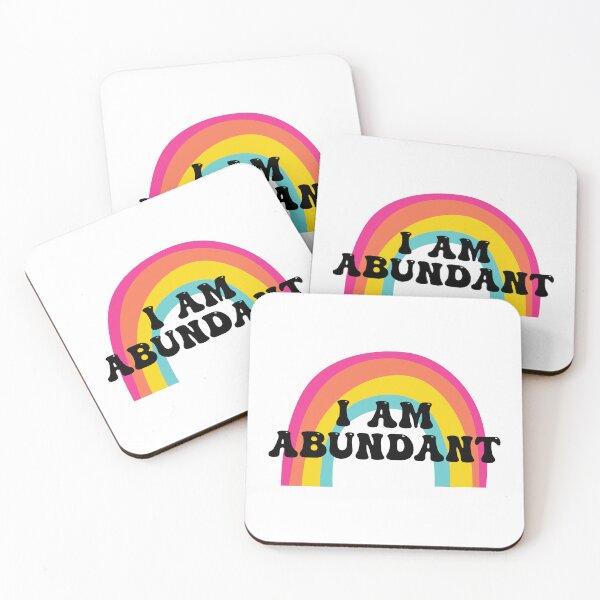 Item preview, I AM ABUNDANT POSITIVE AFFIRMATION designed and sold by Dollydollys.