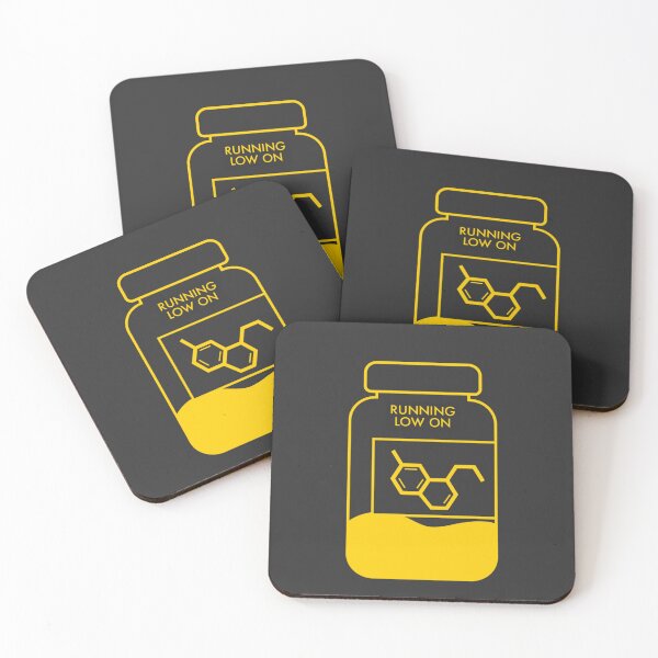 Item preview, Running Low On Serotonin T-shirt sweatshirt sticker designed and sold by Other Look.