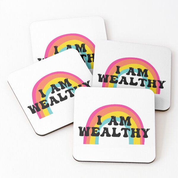 Item preview, I AM WEALTHY POSITIVE AFFIRMATION designed and sold by Dollydollys.