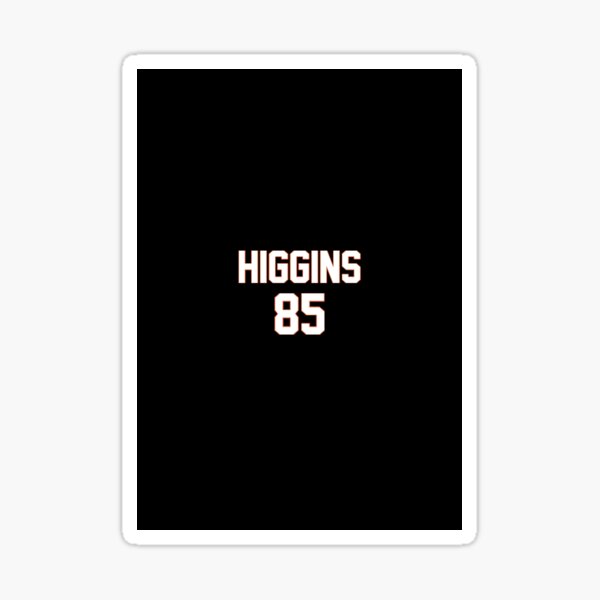 TEE HIGGINS Sticker for Sale by RB941