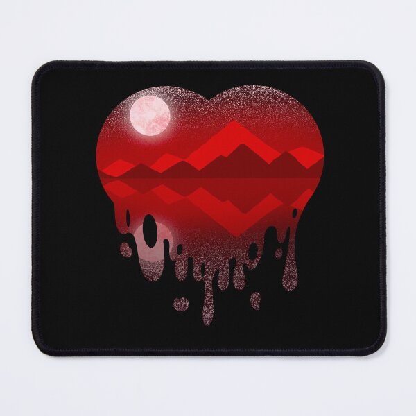 Item preview, Red heart sky designed and sold by MeowMeowsShop.