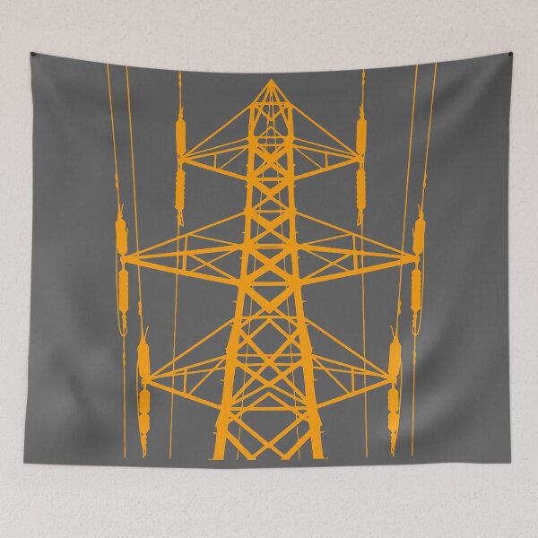 Item preview, PYLON. ELECTRICITY. ENERGY. POWER. ORANGE designed and sold by 5hertz.