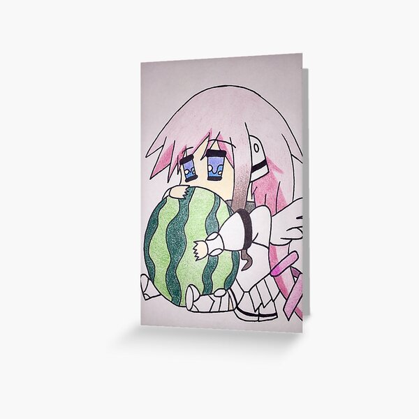 Cute anime couple kissing Greeting Card for Sale by NermyCupcakes