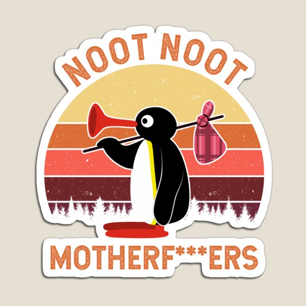 Vista previa del artículo con la obra «Noot Noot Pingu, hijo de puta», diseñado y vendido por seanassw.