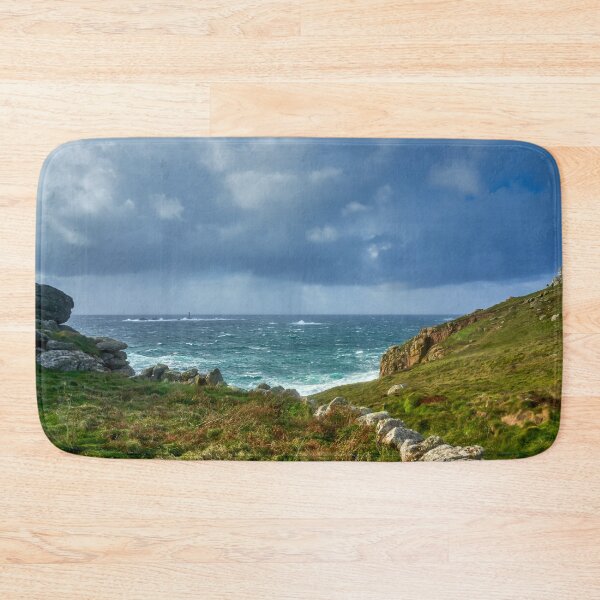 Item preview, Rough Seas at Lands End Cornwall designed and sold by VnGphoto.