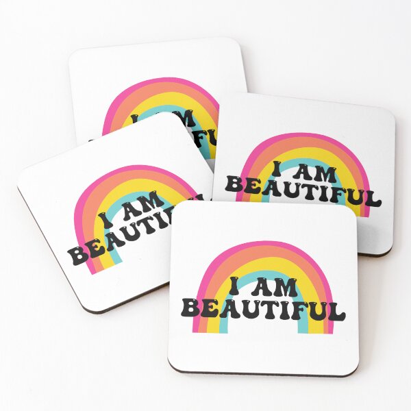 Item preview, I AM BEAUTIFUL POSITIVE AFFIRMATION designed and sold by Dollydollys.