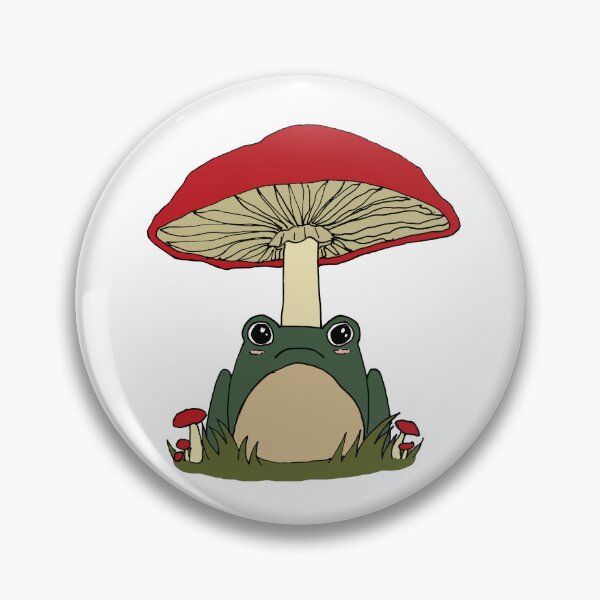 Item preview, Frog and Mushroom designed and sold by Sweeter Than  Honey Designs.