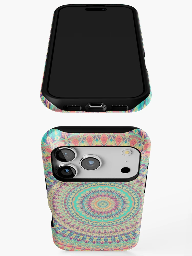 Thumbnail 3 of 4, iPhone Case, Mandala 191 designed and sold by Mandala Of Life.