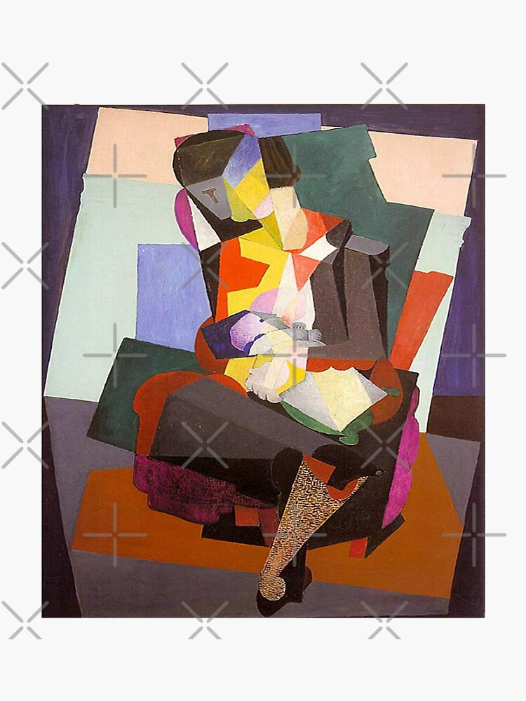 "Diego Rivera Motherhood Angelina and the Child Diego 1916" Sticker by VintageArtFine8 Redbubble