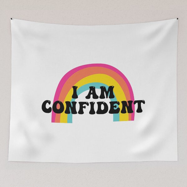 Item preview, I AM CONFIDENT POSITIVE AFFIRMATION designed and sold by Dollydollys.