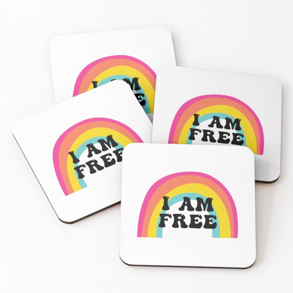 Item preview, I AM FREE  POSITIVE AFFIRMATION designed and sold by Chaotically Cutee.