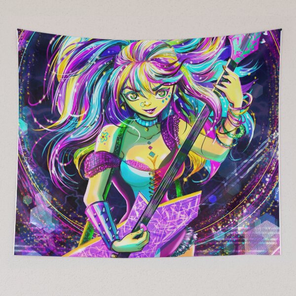 Item preview, Girl Guitar Player designed and sold by Ashdei.