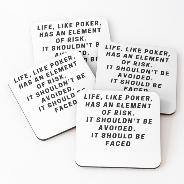 Item preview, Poker Texas holdem quotes designed and sold by ChessPoker.