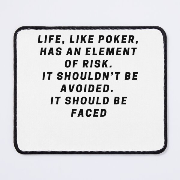 Item preview, Poker Texas holdem quotes designed and sold by ChessPoker.