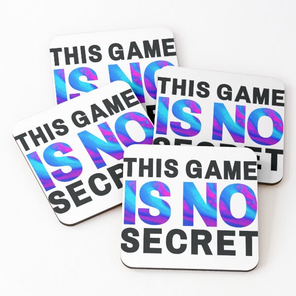 Item preview, This Game Is No Secret designed and sold by KryptonianBoy.