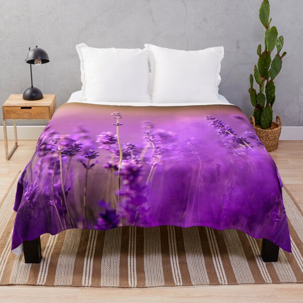 Item preview, Vibrant Dark Purple Lavender Flowers designed and sold by silviaol.