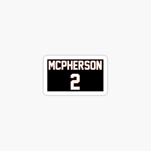 Shooter McPherson Evan McPherson Cincinnati Bengals Sticker for