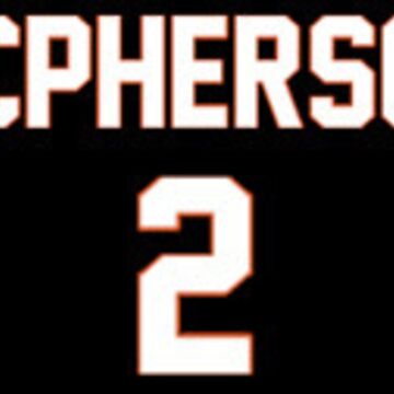 Shooter McPherson Evan McPherson Cincinnati Bengals Sticker for