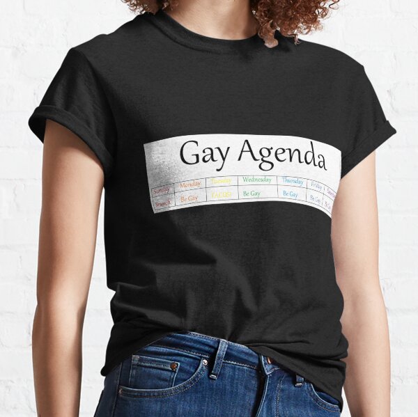 The Gay Agenda Classic T-Shirt