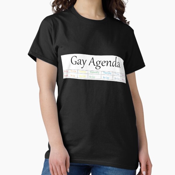 Gay Agenda T-Shirt Rainbow Week Lgbt Tacos Distressed Tee Gay Agenda T-Shirt Rainbow Week Lgbt Tacos Distressed Tee