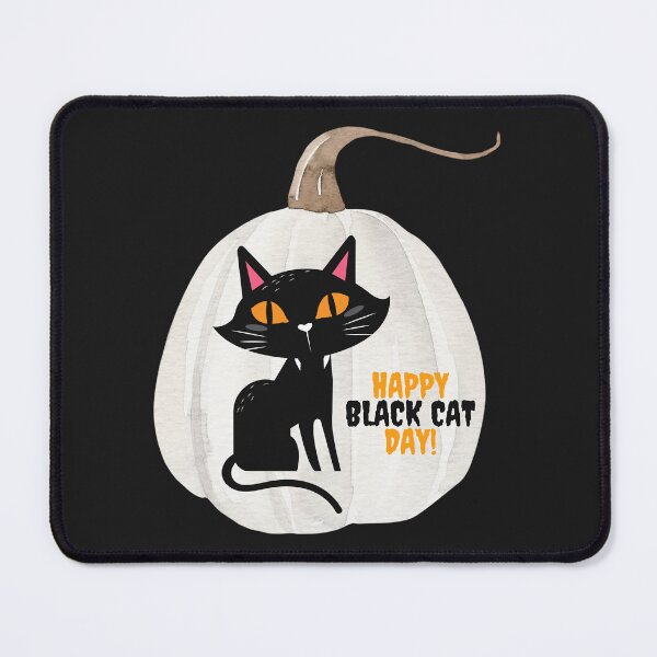 Item preview, Happy Black Cat Day designed and sold by PurrfectLuv.