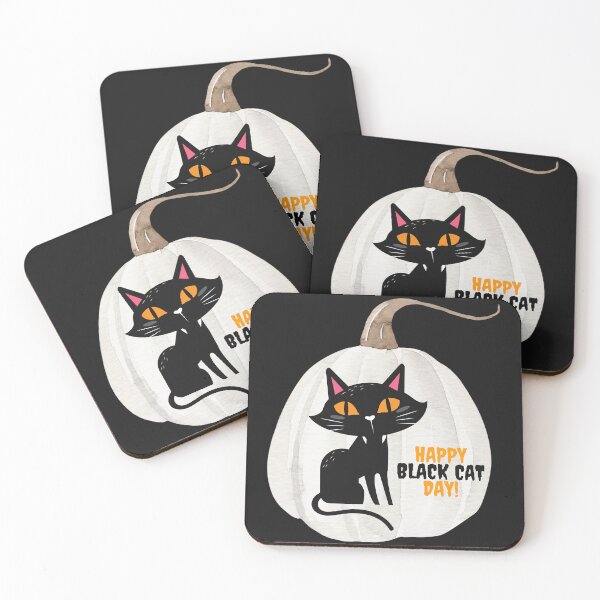 Item preview, Happy Black Cat Day designed and sold by PurrfectLuv.