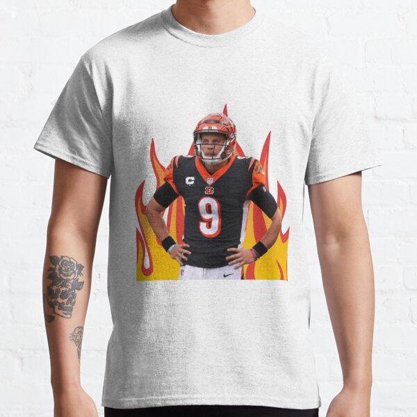 Joe Burrow Cincinnati Bengals Supper Bowl Champions Signature T-Shirt S-5XL