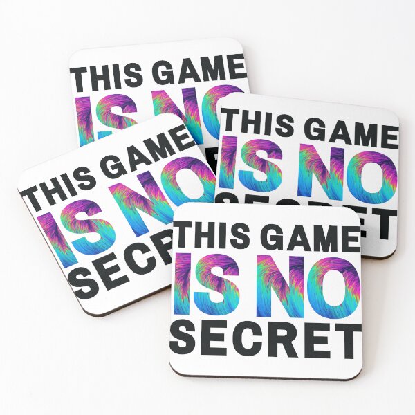 Item preview, This Game Is No Secret designed and sold by KryptonianBoy.
