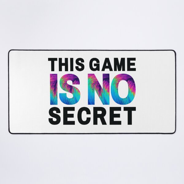 Item preview, This Game Is No Secret designed and sold by KryptonianBoy.