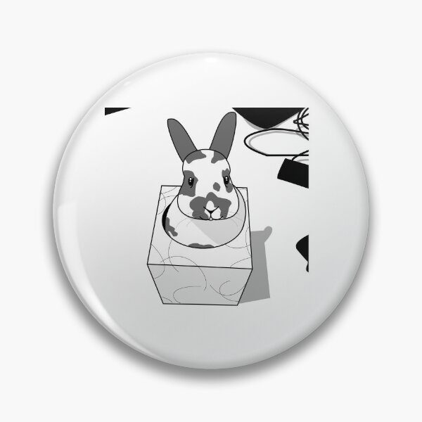 Item preview, rabbit in tissue box designed and sold by dailyrodents.