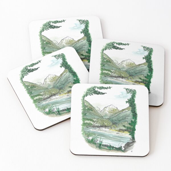 Item preview, Milford Track - Clinton North designed and sold by Tom Napper Design.