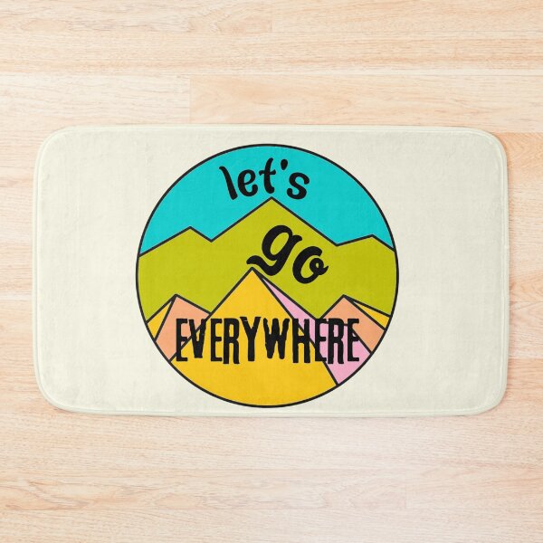 Item preview, Let's Go Everywhere designed and sold by BronikowskiART.