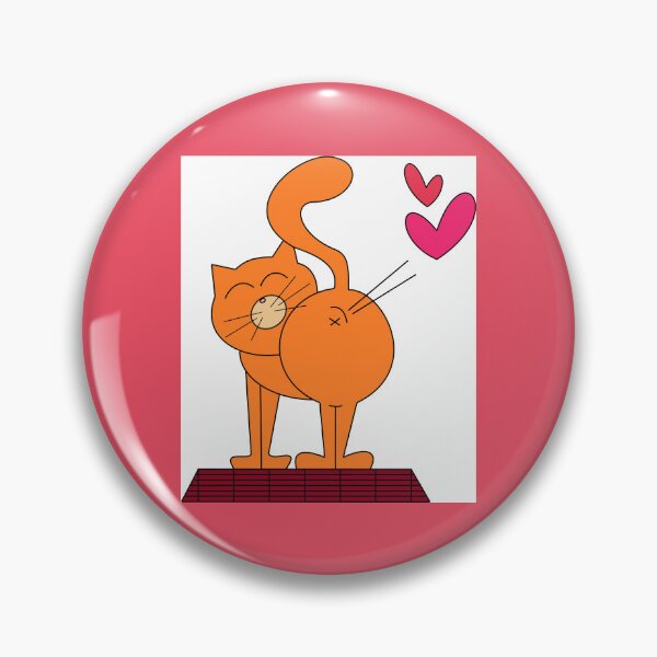 Item preview, Love-farting Cat designed and sold by VentunoGrammi.
