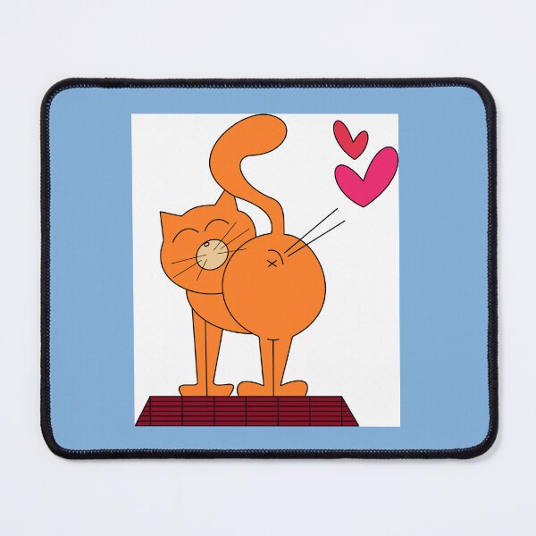 Item preview, Love-farting Cat designed and sold by VentunoGrammi.