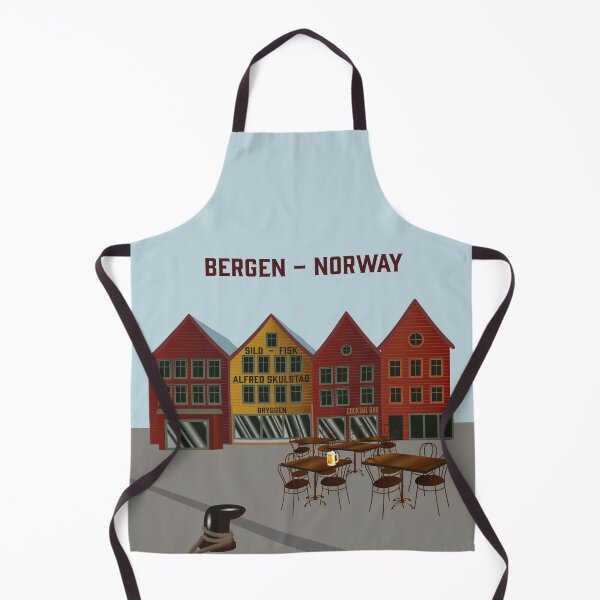 Item preview, Bryggen in Bergen Norway designed and sold by leewarddesign.