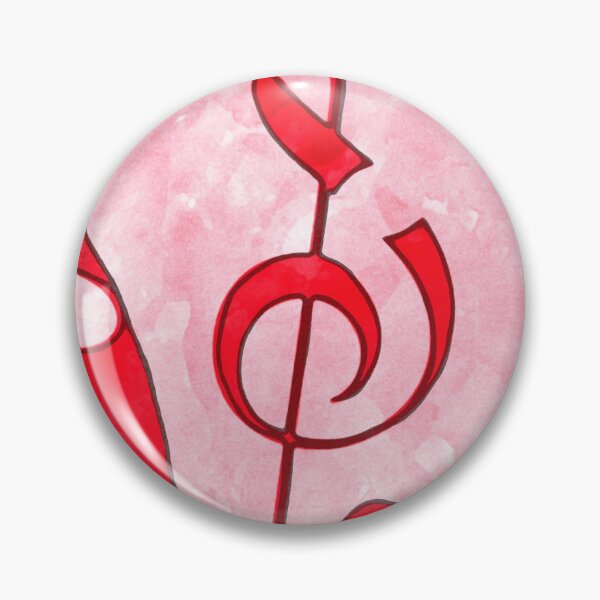 Item preview, Red musical notes graphic designed and sold by BJG1966.