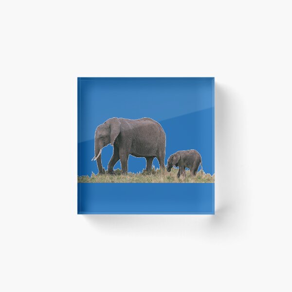 Item preview, Elephants in the savanna designed and sold by Djihangiroff.