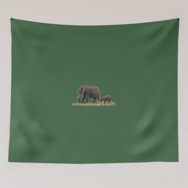 Item preview, Elephants in the savanna designed and sold by Djihangiroff.
