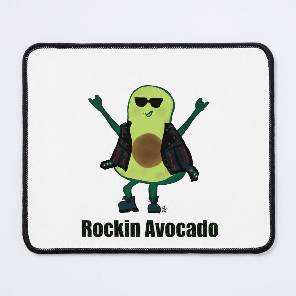 Item preview, Rockin Avocado designed and sold by OTPillustration.