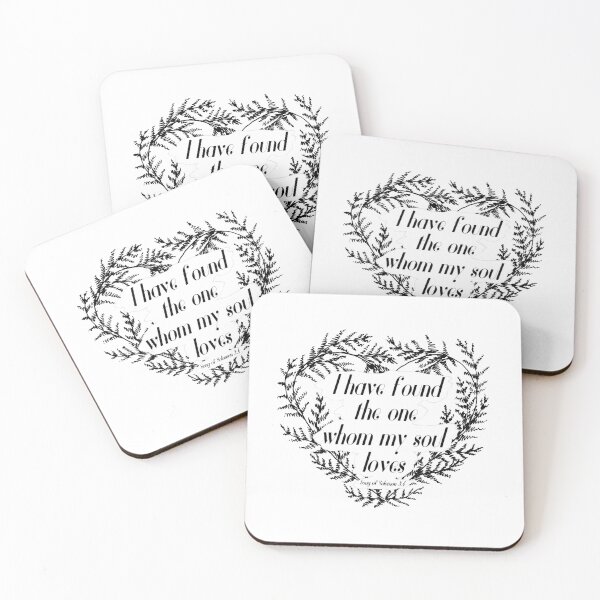Item preview, Line Art Version of I have found the one whom my soul loves designed and sold by Sweeter Than  Honey Designs.