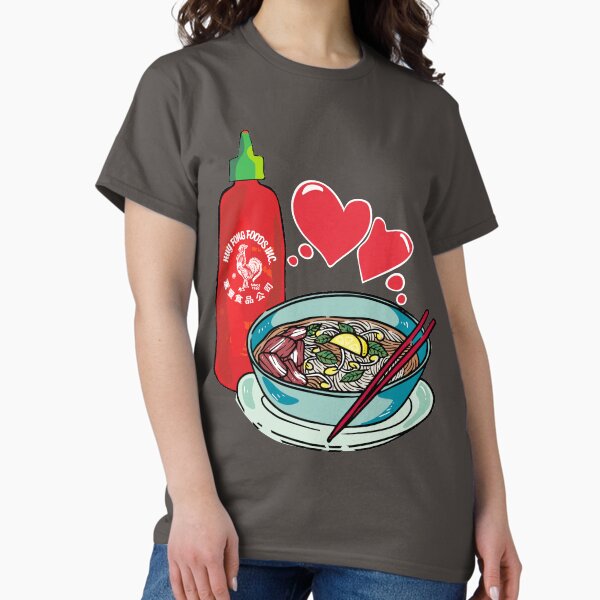 Item preview, Pho & Sriracha Love designed and sold by papillondesign.