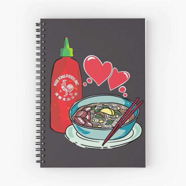 Item preview, Pho & Sriracha Love designed and sold by papillondesign.