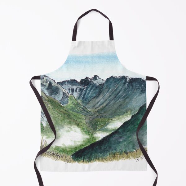 Item preview, Milford Track - Mackinnon Pass View designed and sold by Tom Napper Design.