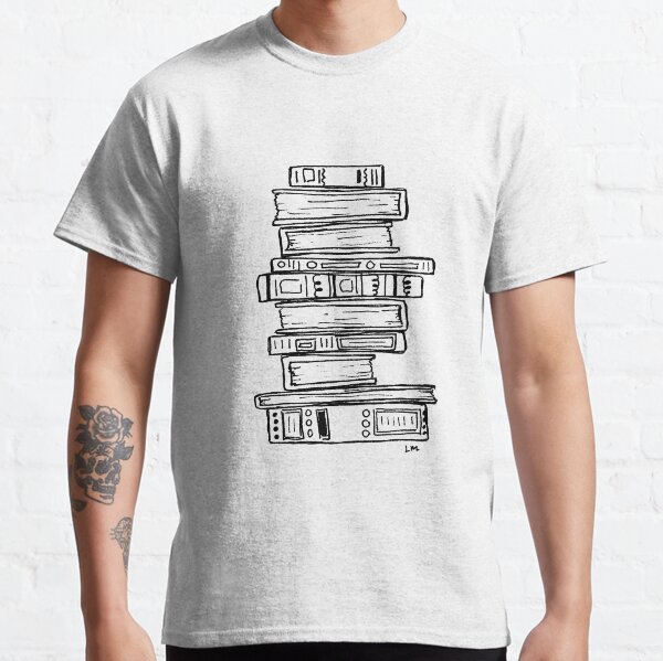 Stack of Books Classic T-Shirt