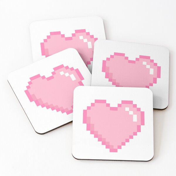 Item preview, Pink Love 8 Bit Pixel Heart designed and sold by Asaha17.