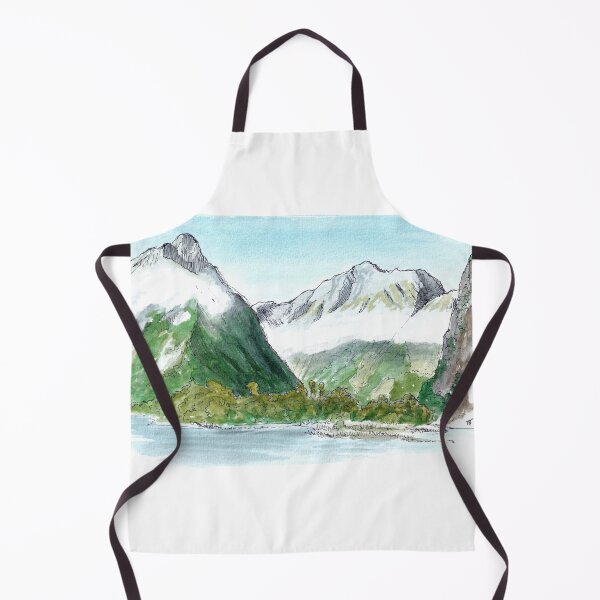 Item preview, Milford Track - Milford Sound from Sandfly Point designed and sold by Tom Napper Design.