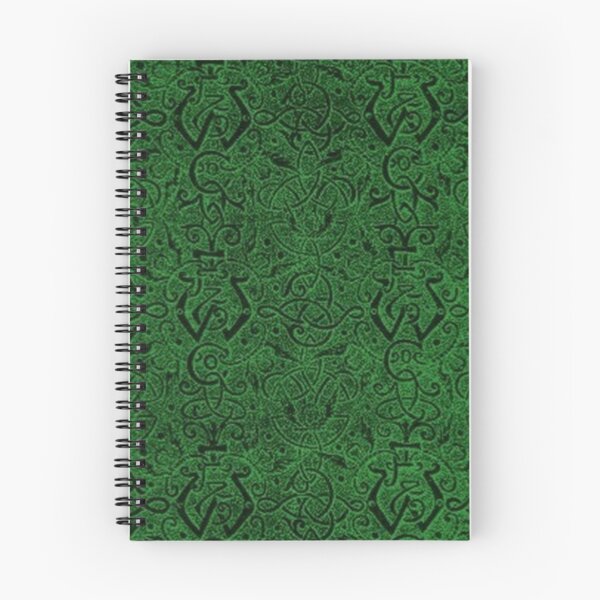 Item preview, Vintage Triskle Celtic Trinity Knot Green designed and sold by SaraValor.