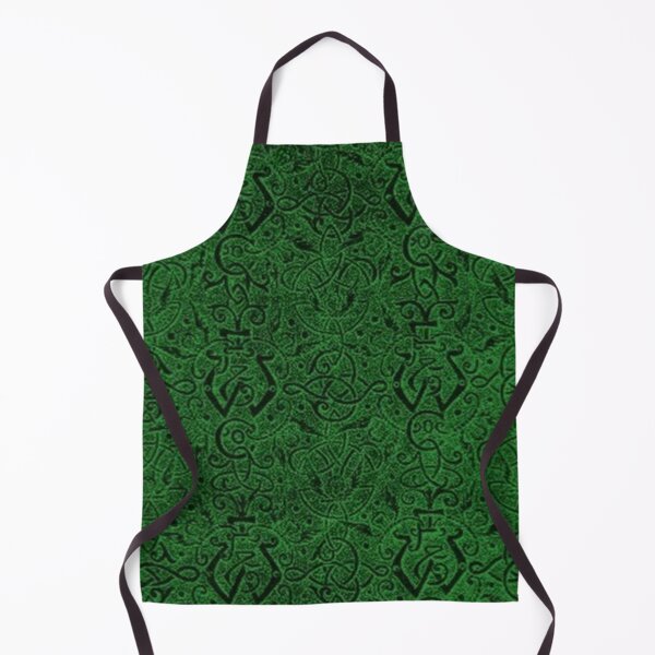 Item preview, Vintage Triskle Celtic Trinity Knot Green designed and sold by SaraValor.
