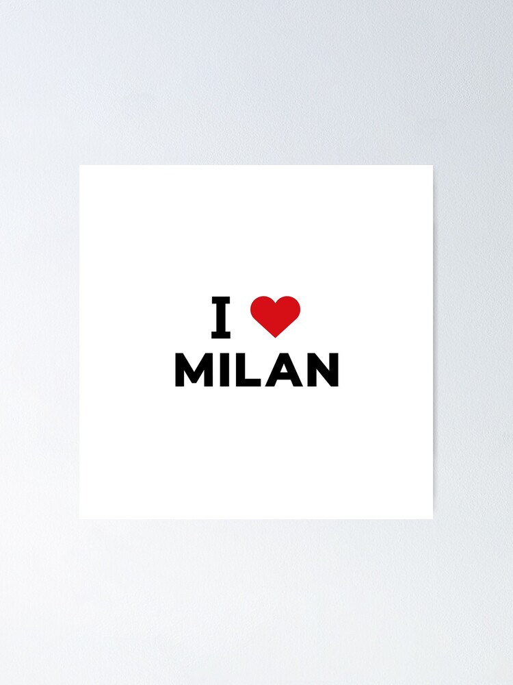 One Love - Milan Poster